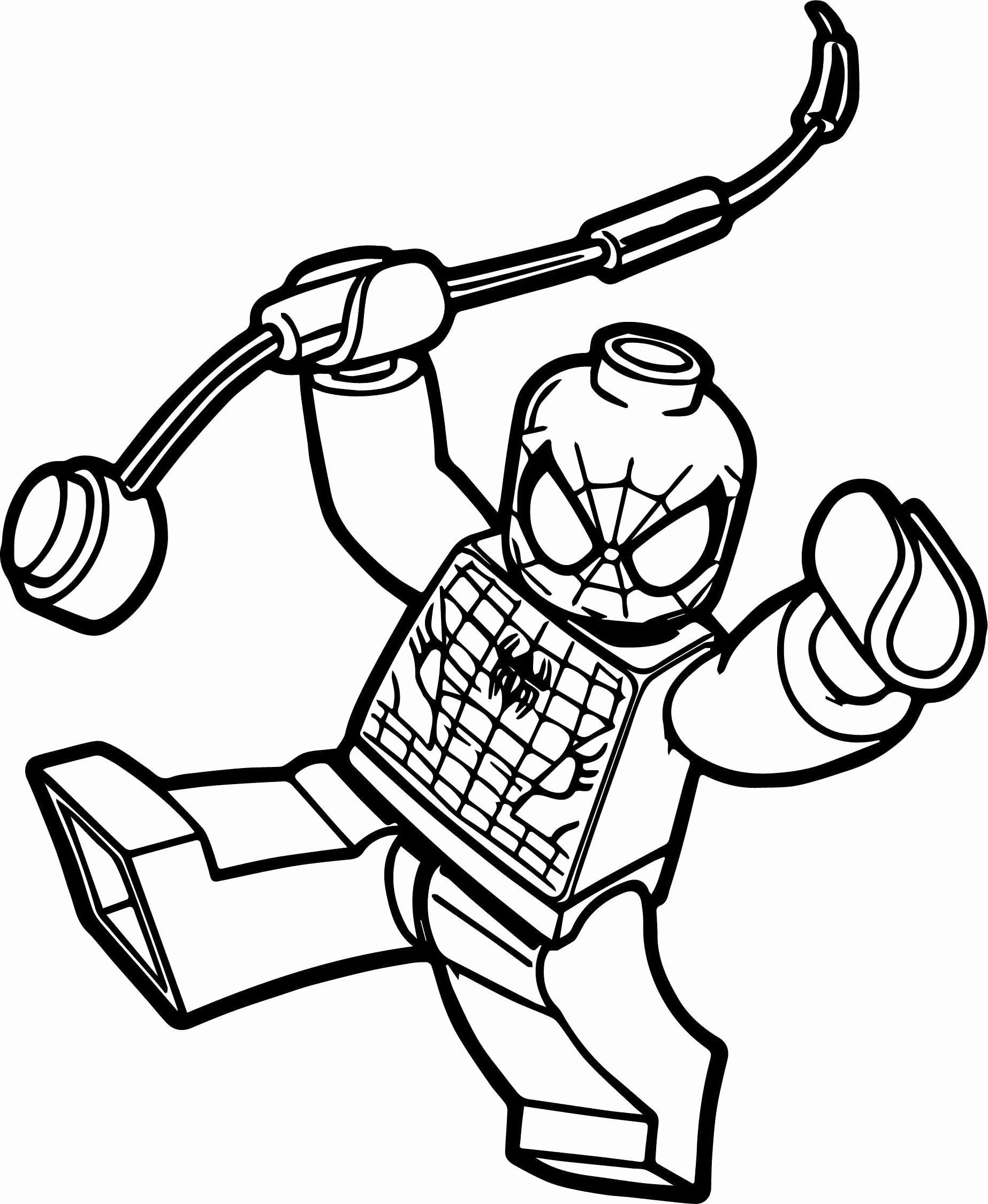 Free Printable Spiderman Coloring Sheets