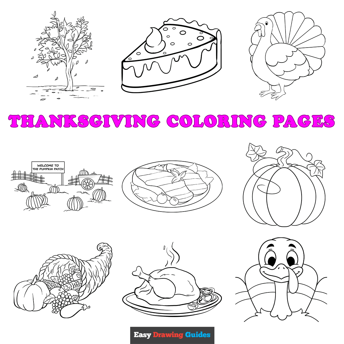 Free Printable Thanksgiving Coloring Pages For Kids 58 OFF