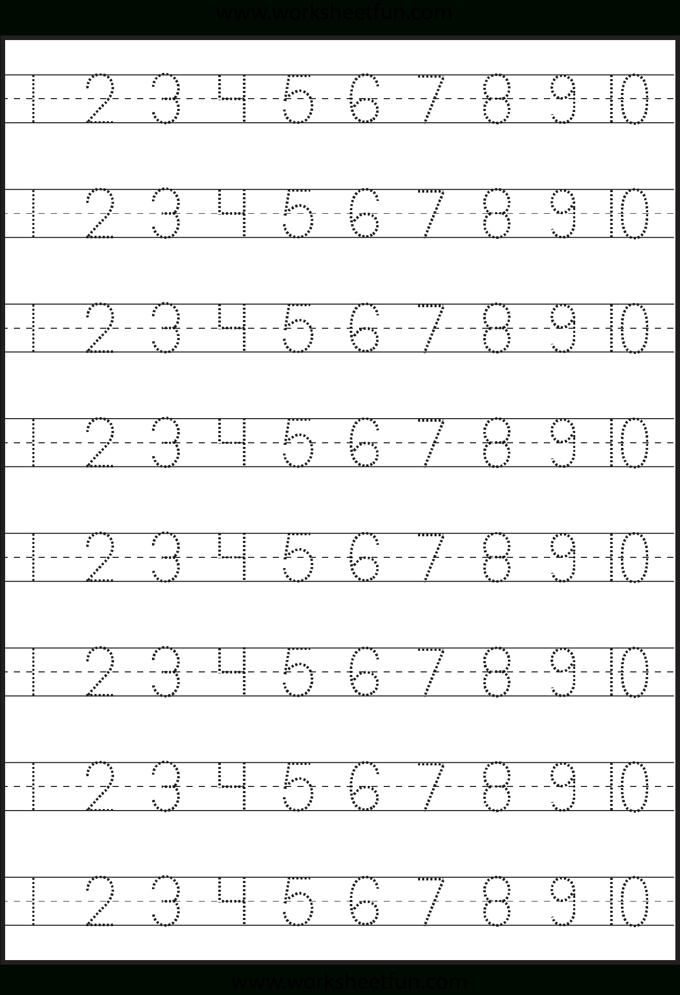 Free Printable Tracing Numbers 1 50 Fanny Printable