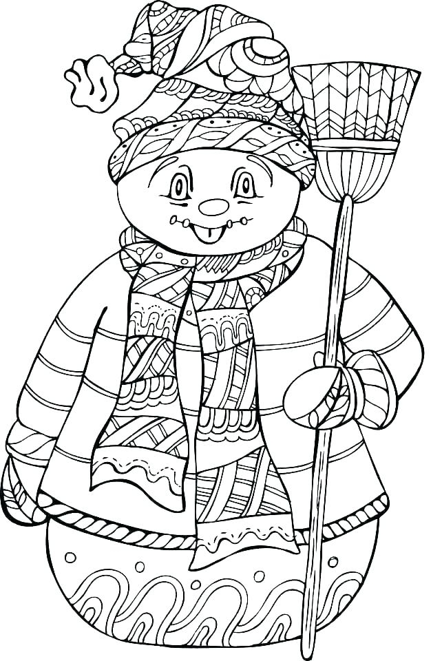 Free Printable Winter Coloring Sheets