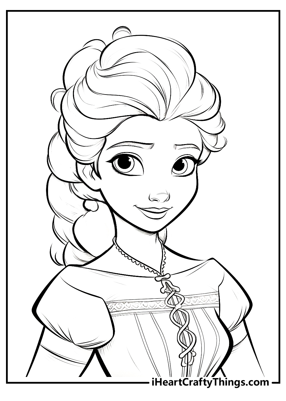 Free Queen Elsa Printable Coloring Pages Download Free Queen Elsa 