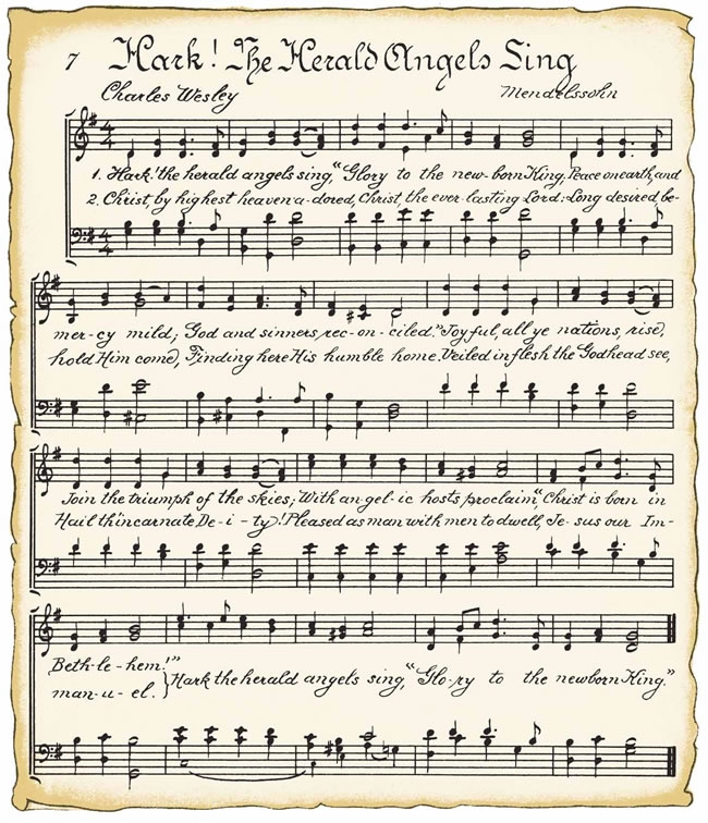 Free Vintage Christmas Sheet Music Printables