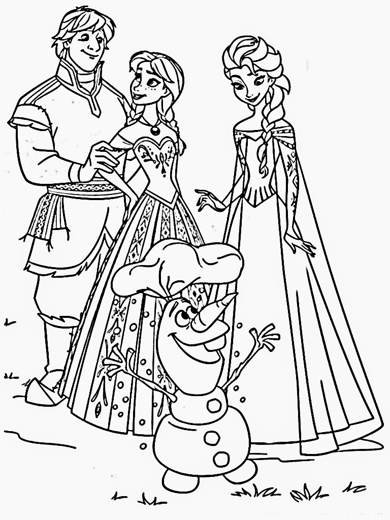 Frozen Coloring Sheets Free Printable Printable Templates