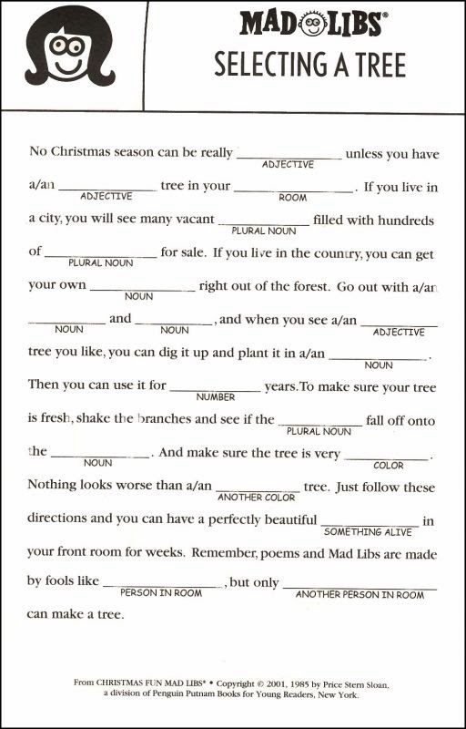 Funny Mad Libs Printable For Adults Notesdedal