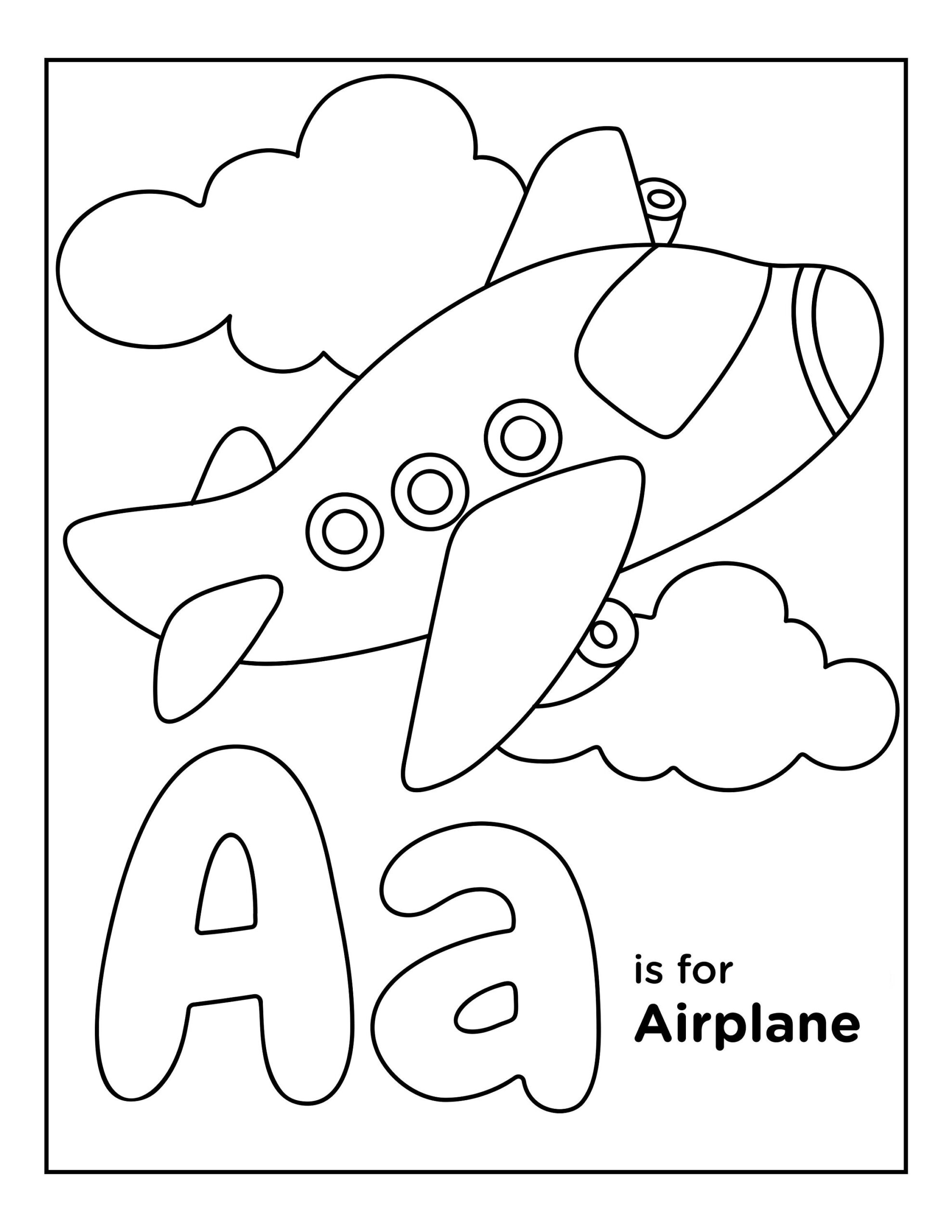 Gambar Printables Alphabet Coloring Sheets Free Printable Jumbo Pages 