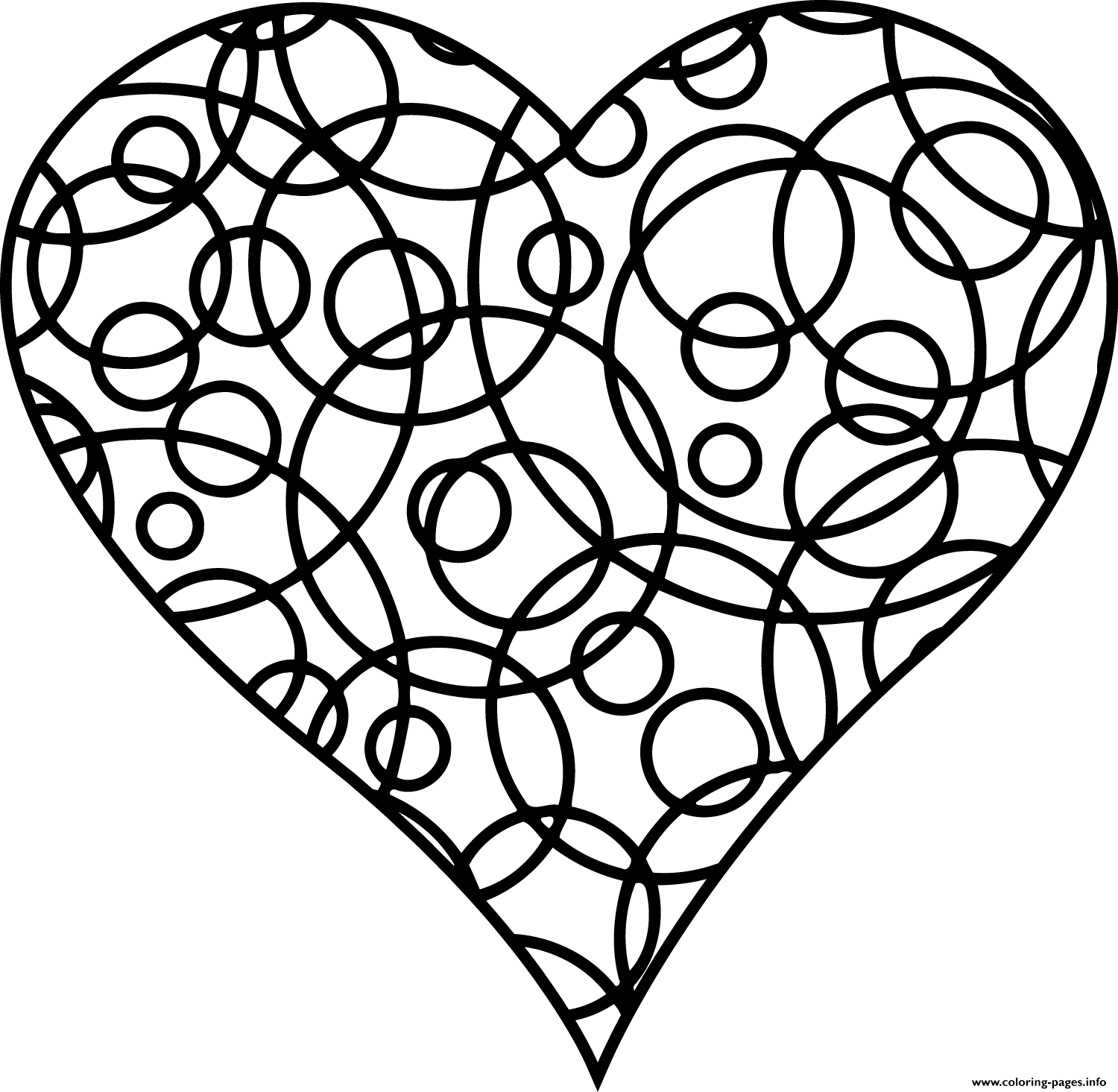 Heart Printable Coloring Pages Lovely 35 Free Printable Heart Coloring 