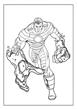 Large Collection Of Superhero Printable Coloring Sheets 101 Coloring 