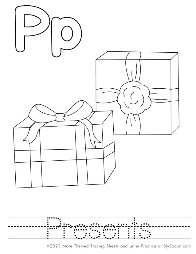 Letter P Coloring Sheets Printable Infoupdate