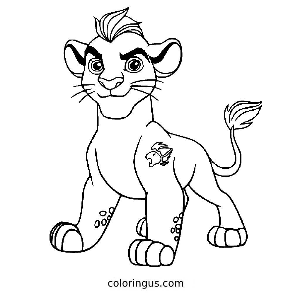 Lion Coloring Pages Free Printable Sheets