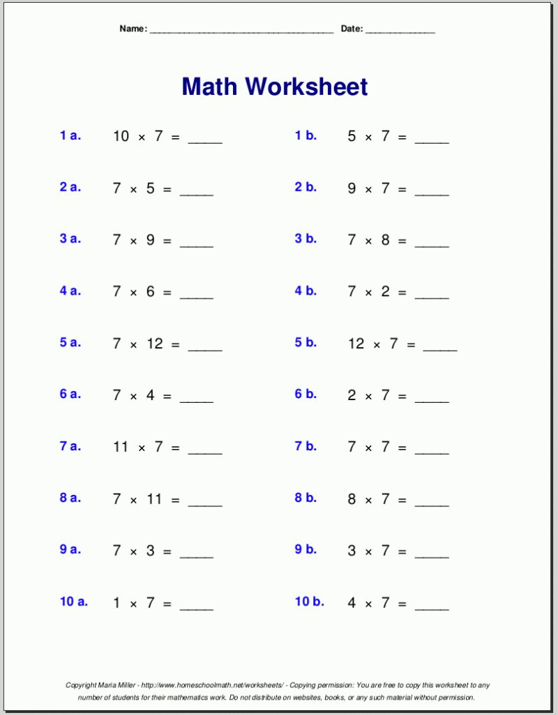 Math Activities For Sixth Graders