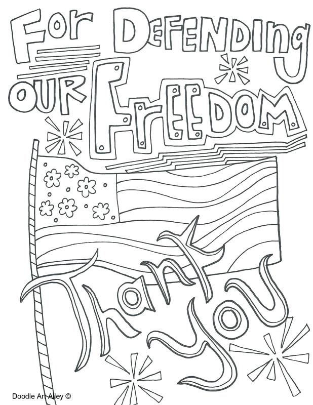 Memorial Day Coloring Sheets Printable