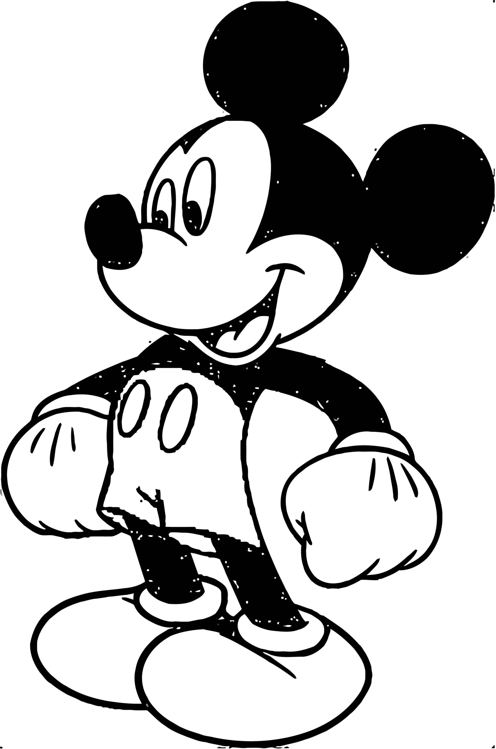 Mickey Mouse Coloring Sheets Printable