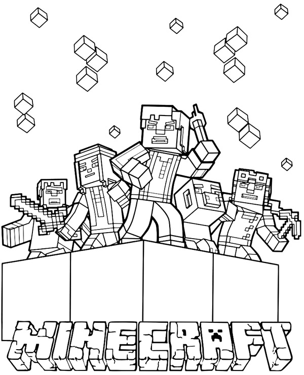 Minecraft Colouring Sheets Free Printable Infoupdate