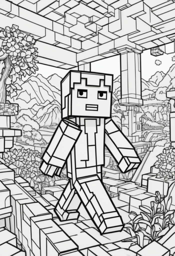 Minecraft Colouring Sheets Free Printable Infoupdate