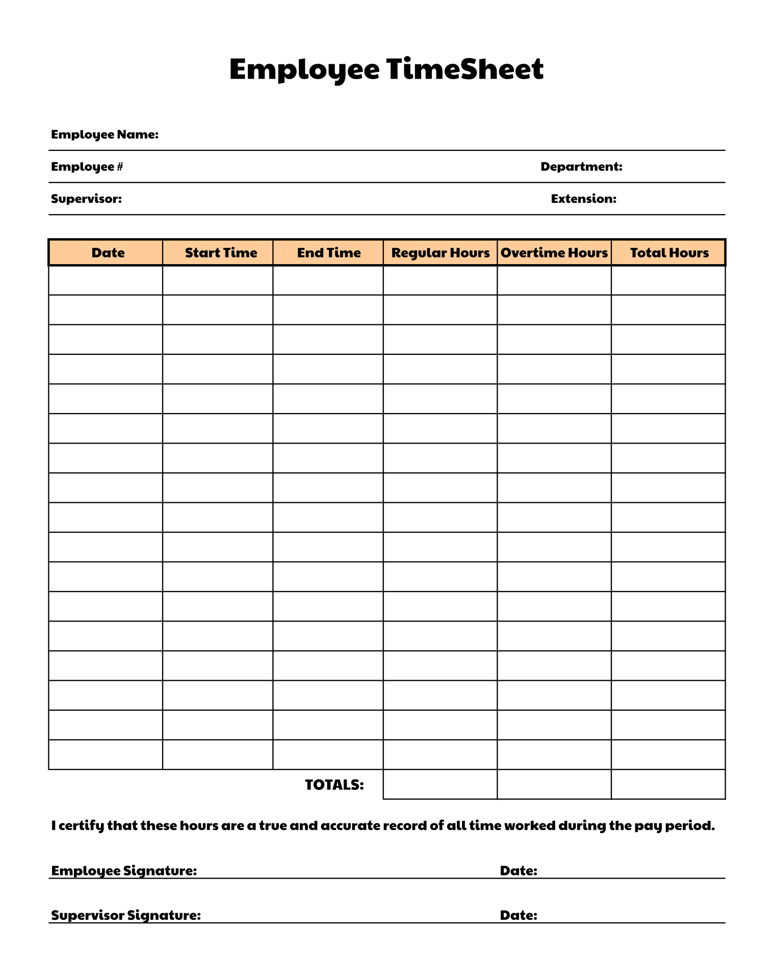 Monthly Time Sheets 10 Free PDF Printables Printablee Time Sheet
