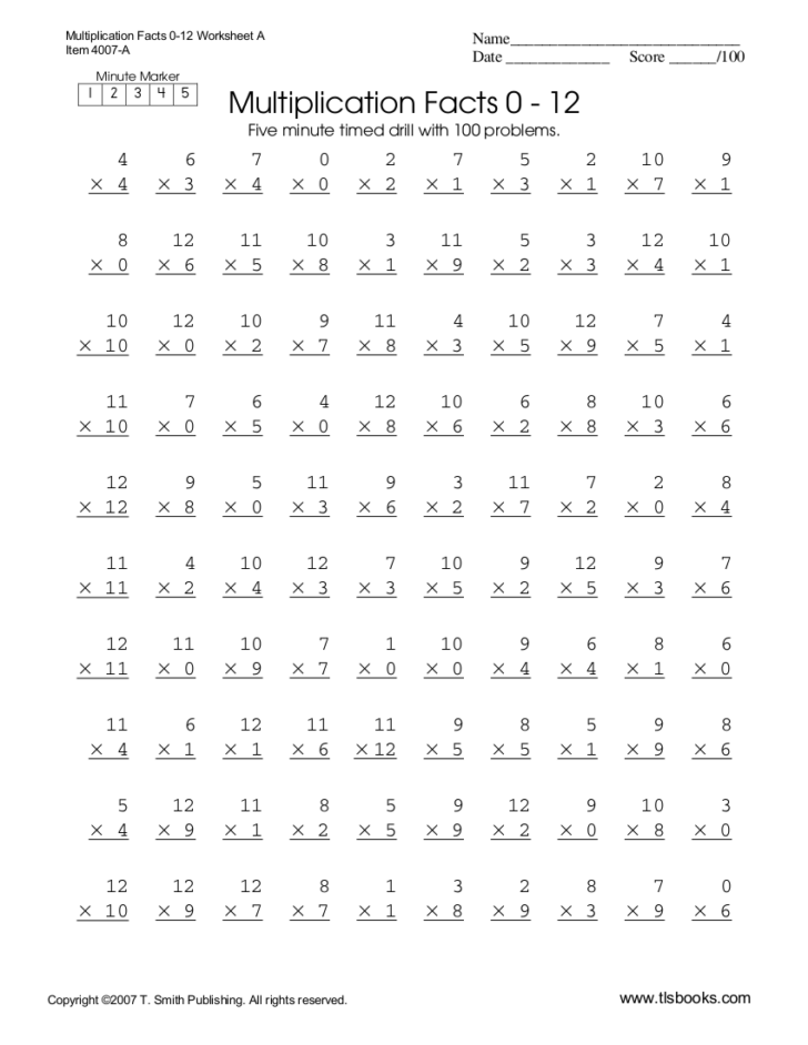 Multiplication Practice Sheets Free Printable Common Core Worksheets