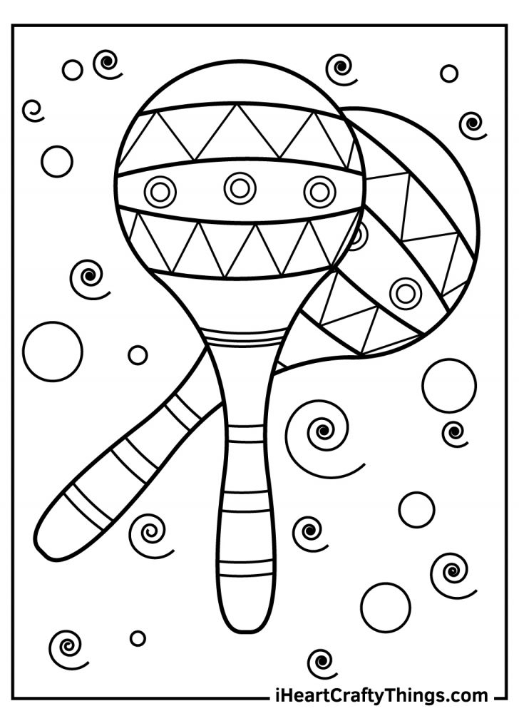 Music Coloring Sheets For Kindergarten