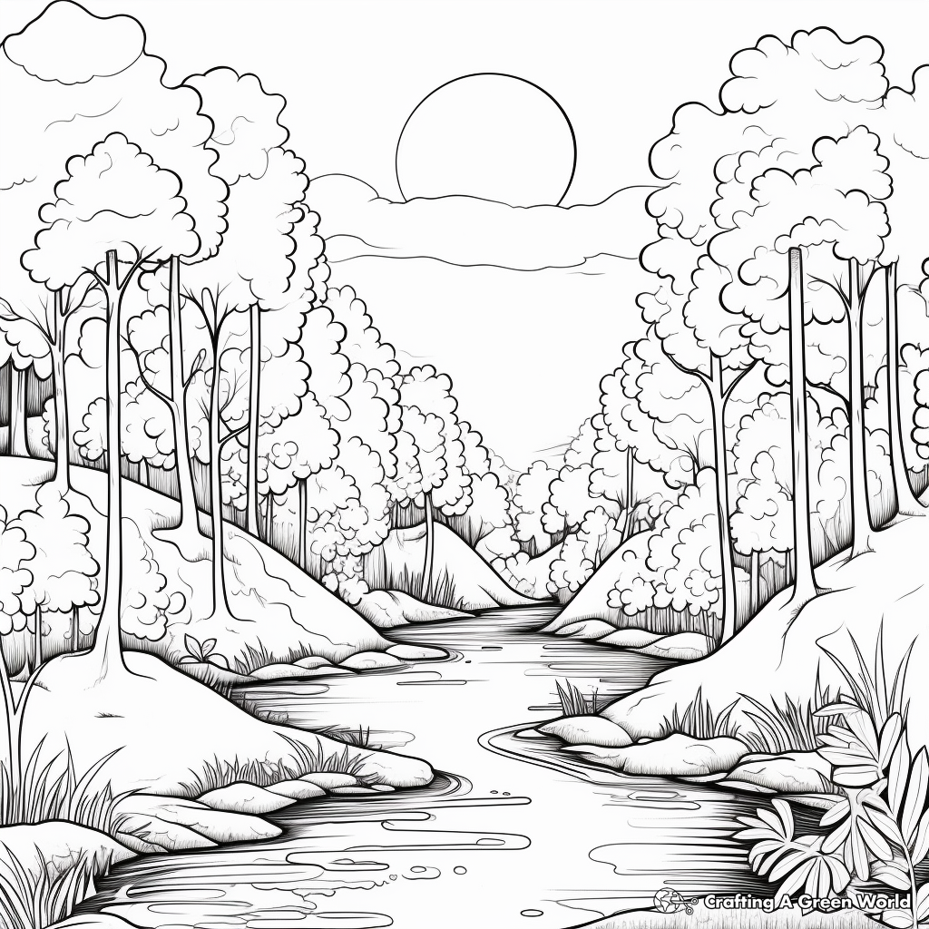 Nature Coloring Pages Printable Coloring Pages Nature