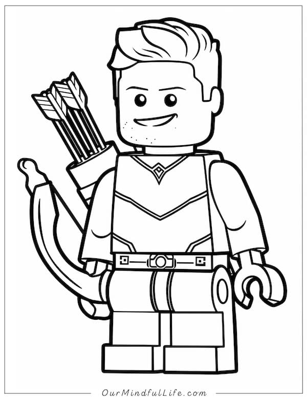 Original Lego Printables Coloring Sheets Free Coloring Sheet 