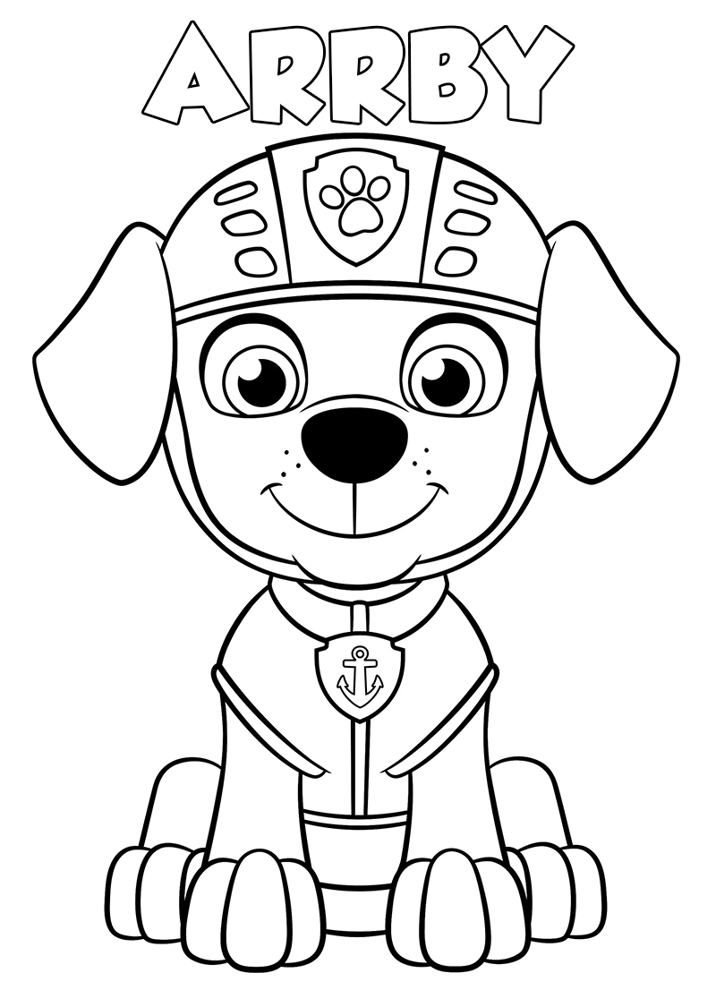 Paw Patrol Printable Coloring Sheets