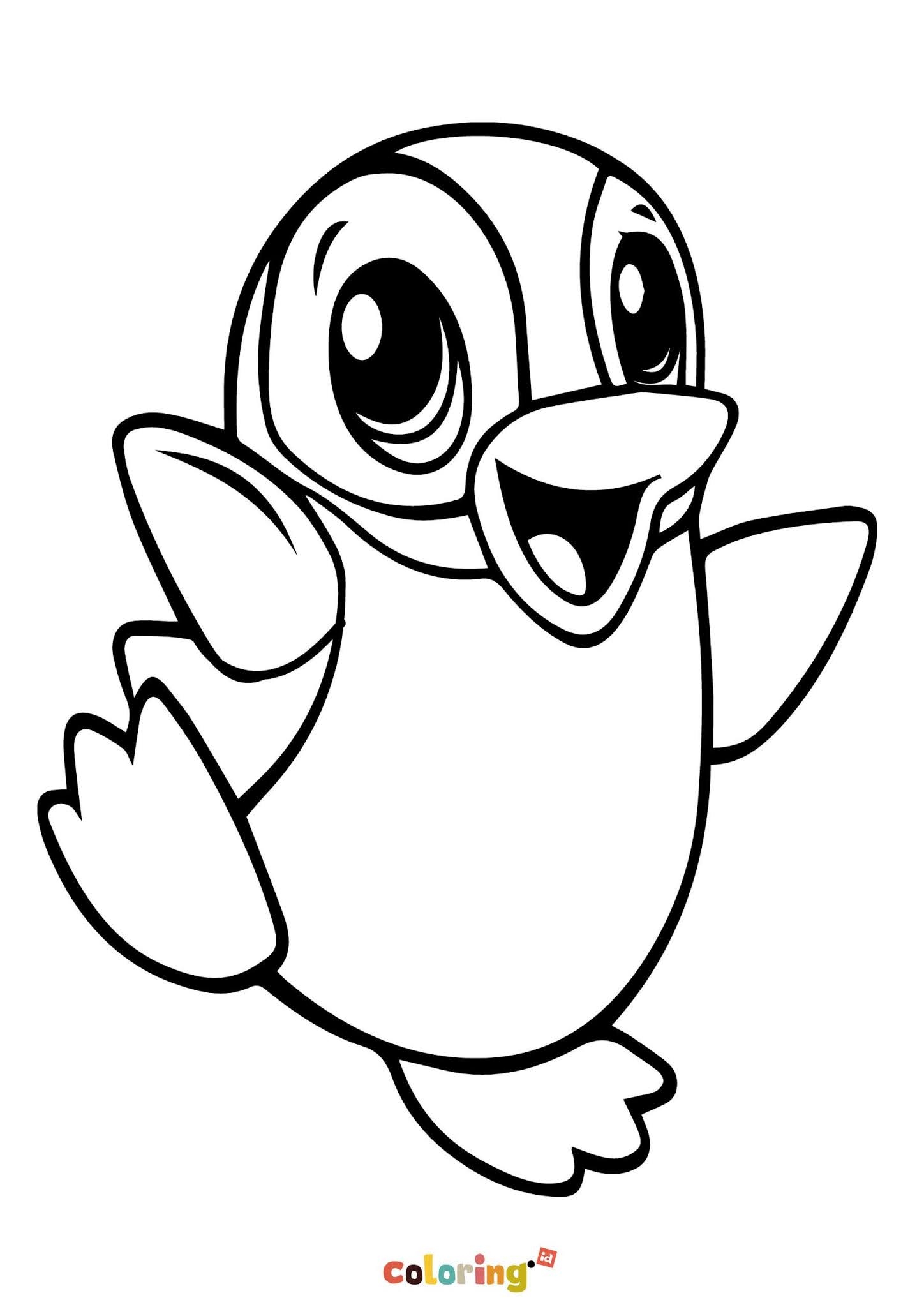 Penguin Coloring Sheets Printable