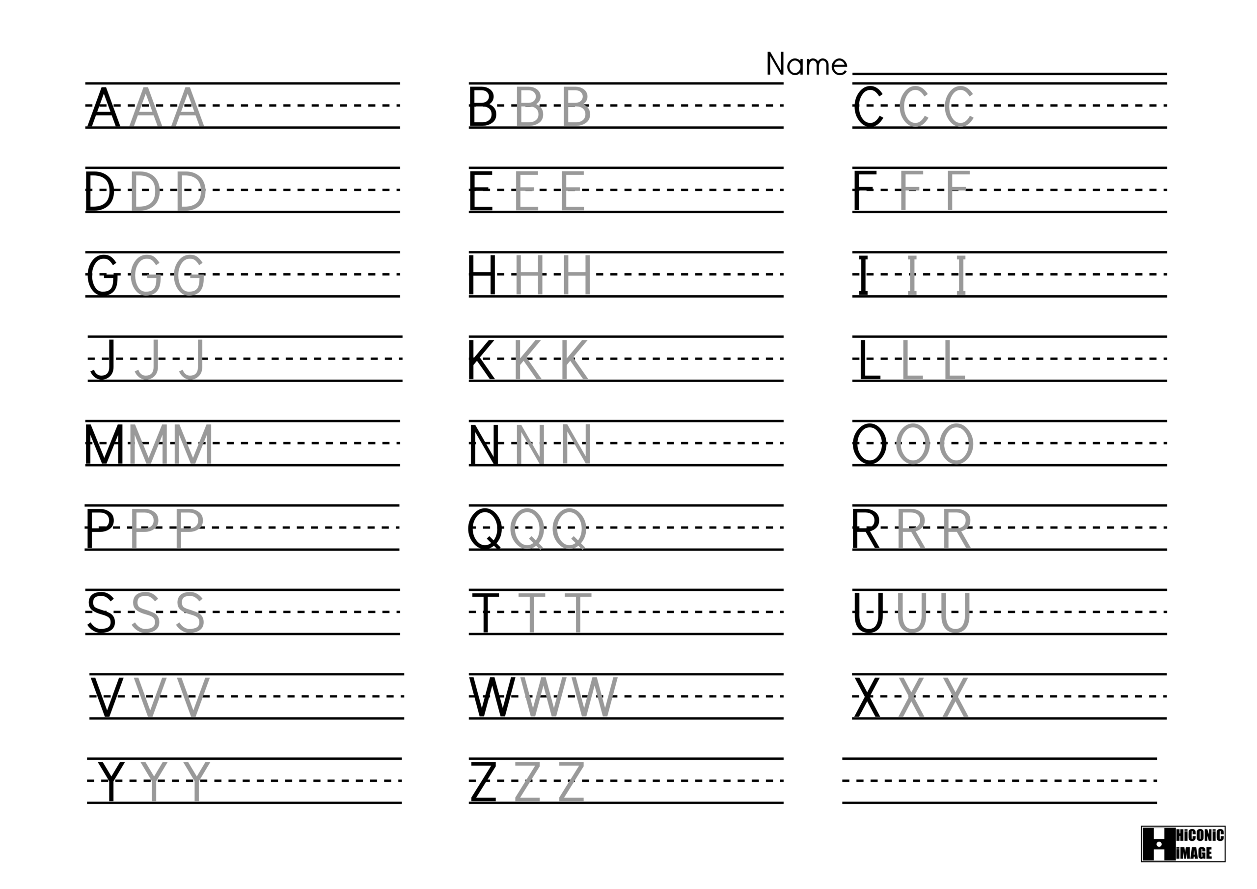 Practice Letter Sheets Free Worksheets Samples