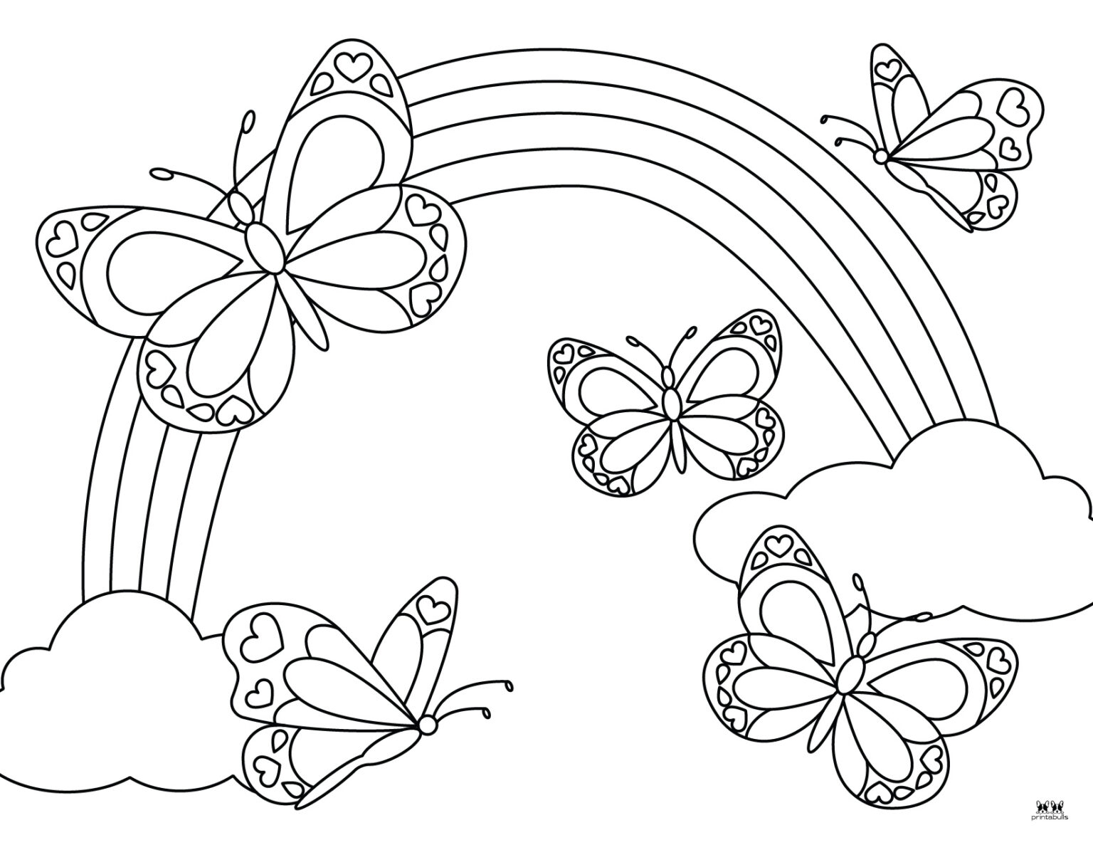 Printable Butterfly Coloring Page Vrogue co
