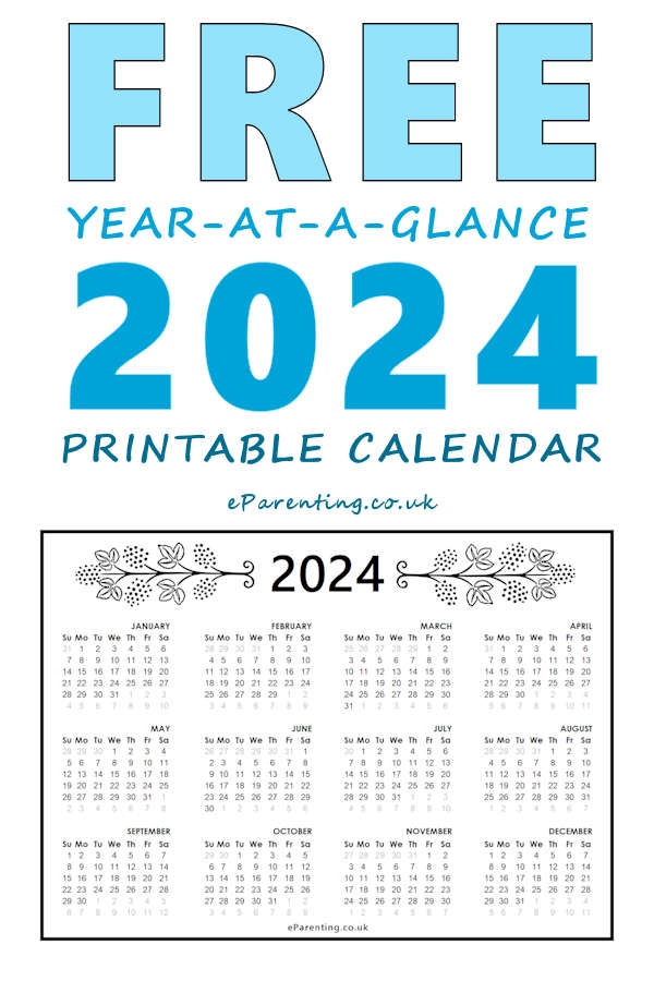 Printable Calendar Sheets 2024 Printable Free Templates