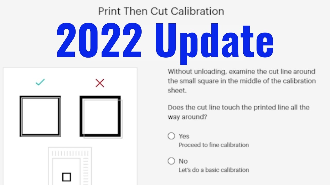 Printable Calibration Sheet For Cricut