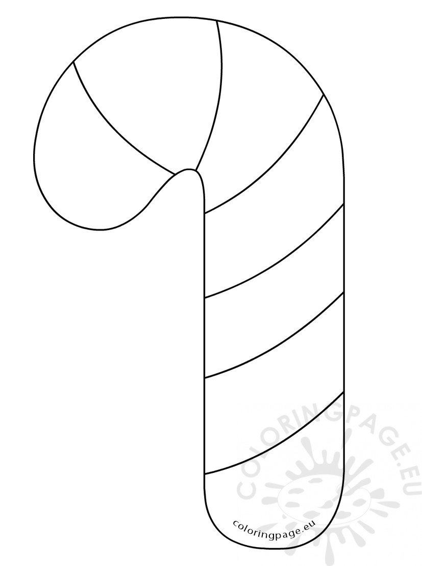 Printable Candy Cane Coloring Pages Printable Calendar