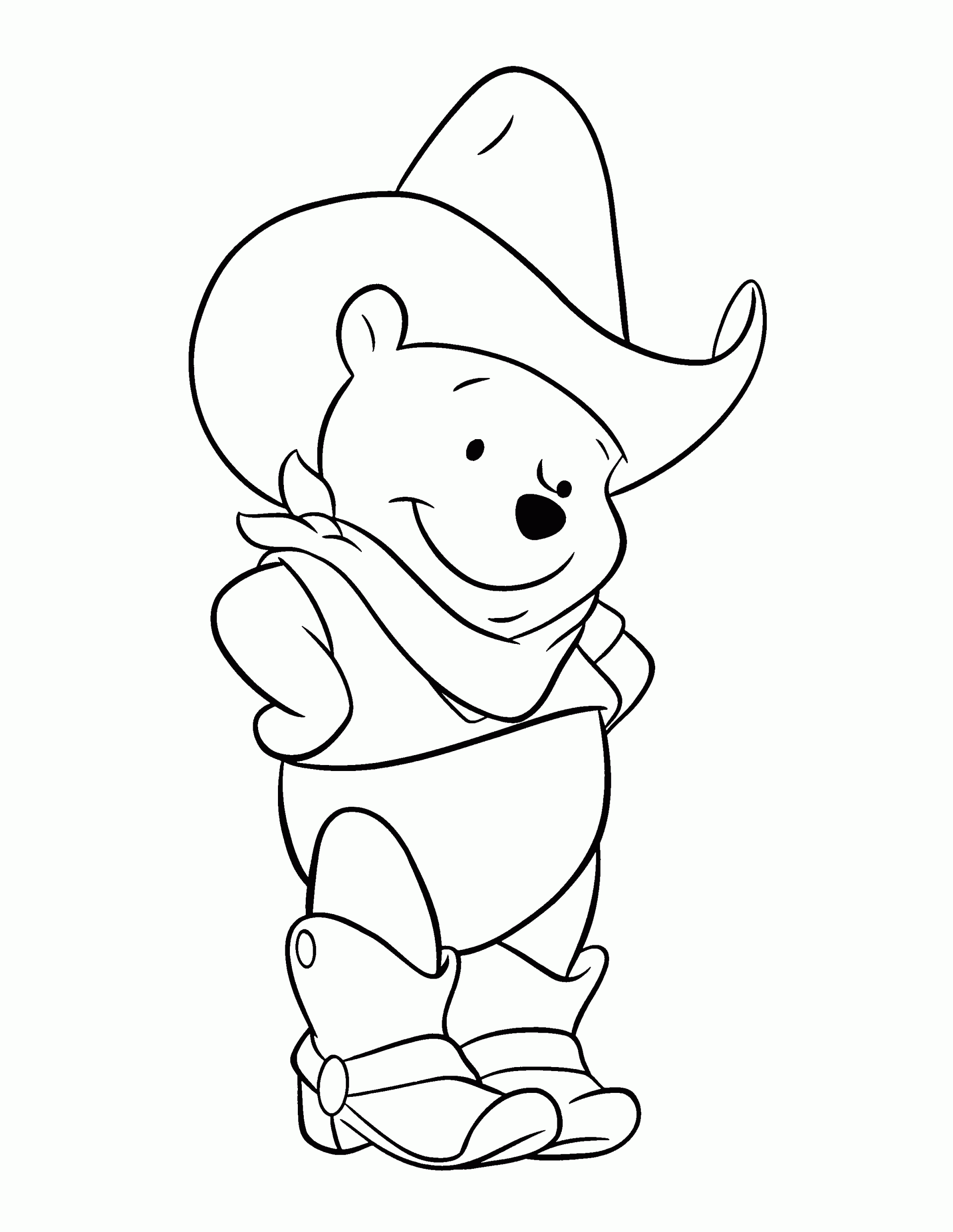 Printable Cartoon Characters Coloring Pages