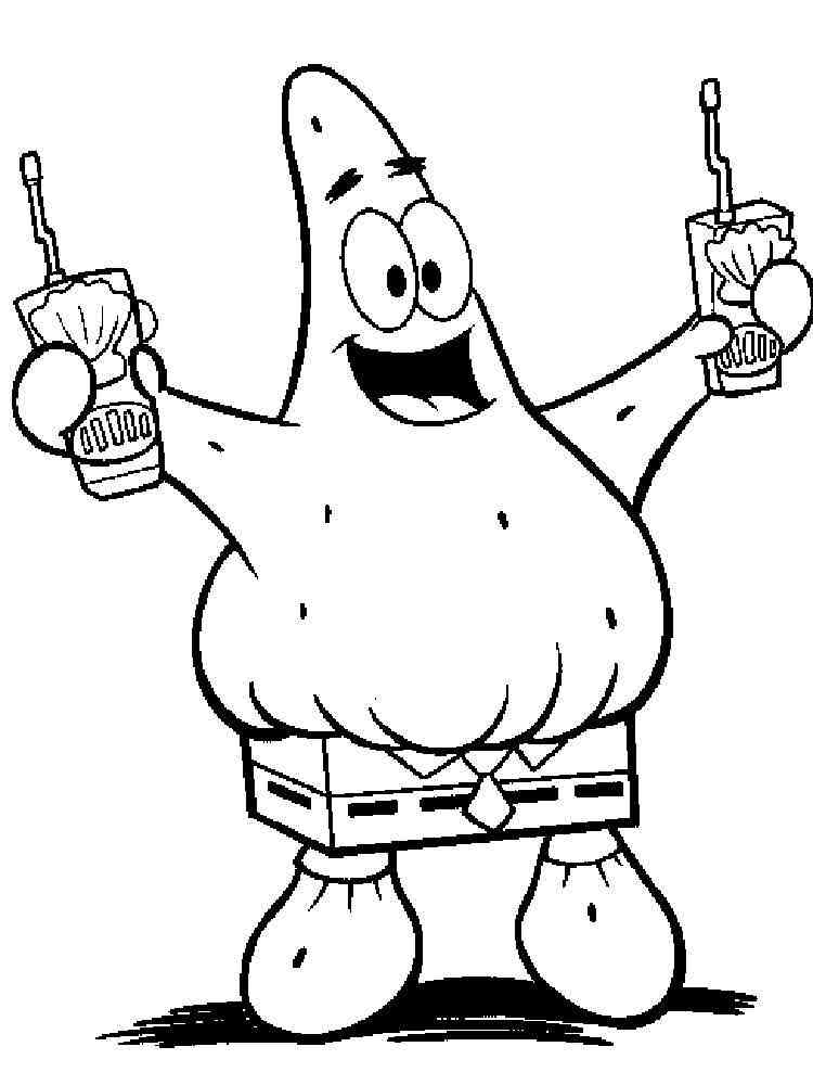 Printable Cartoon Characters Coloring Pages