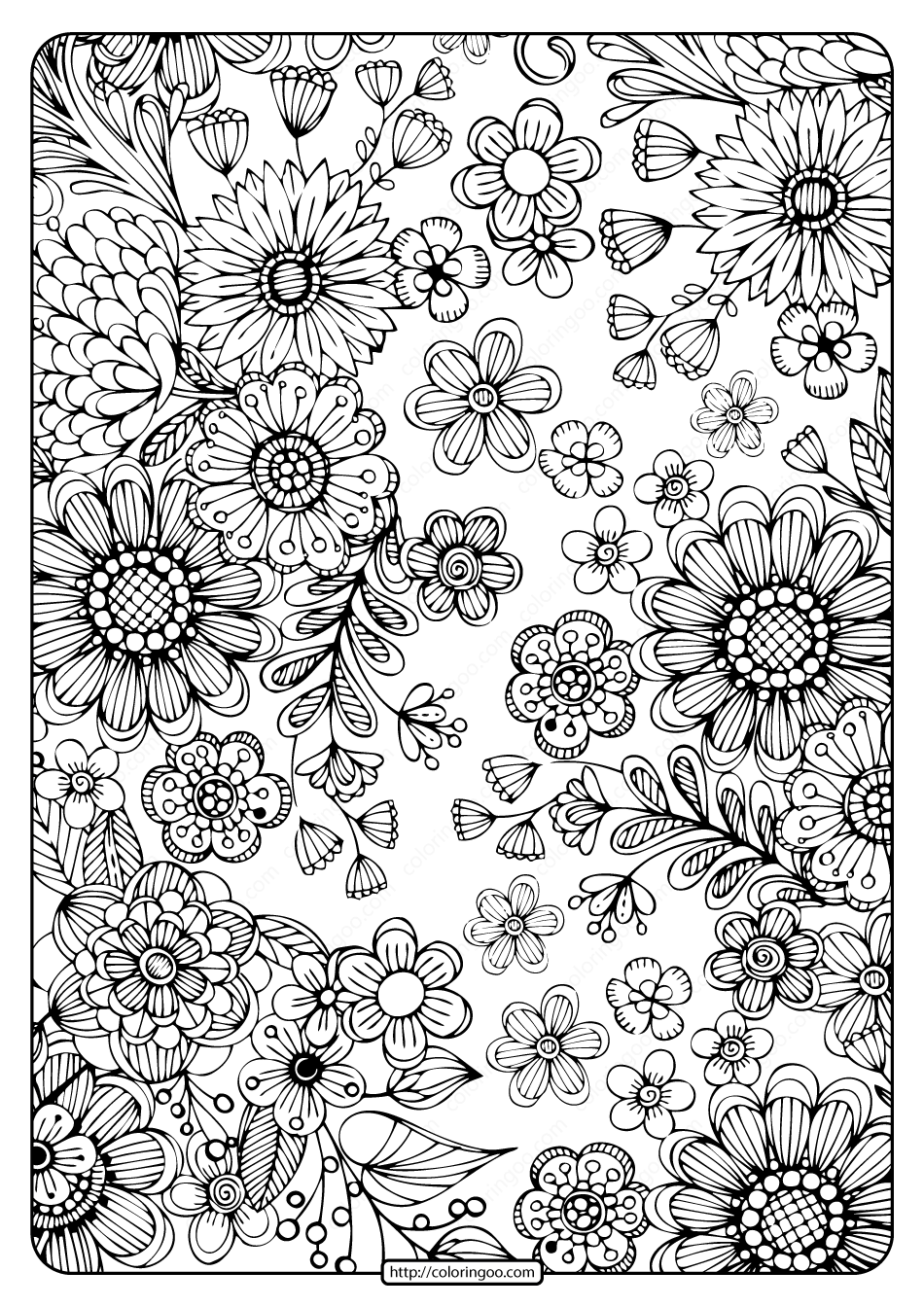 Printable Coloring Book Pages For Adults 002