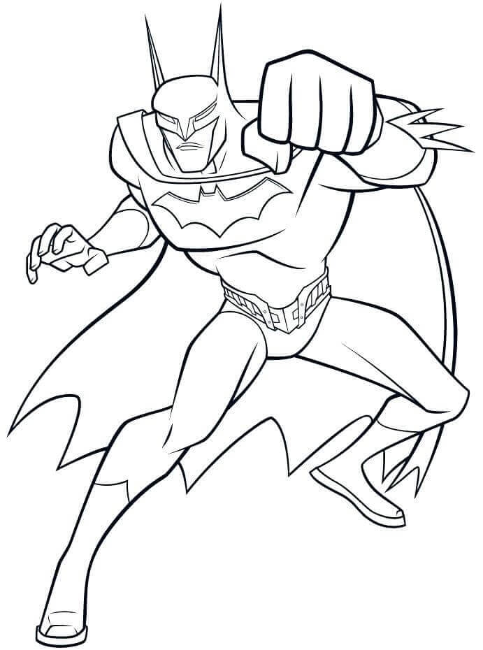 Printable Coloring Pages Batman