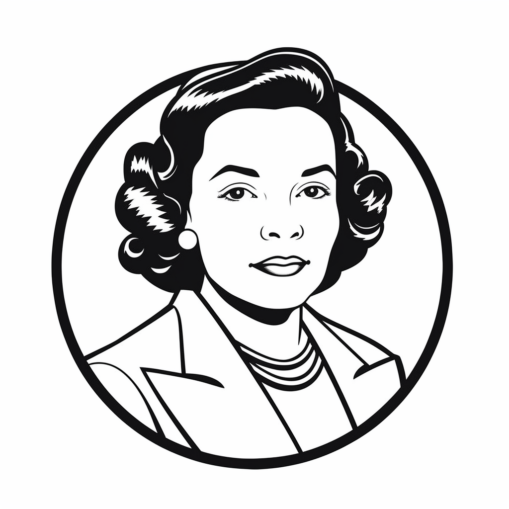 Printable Coretta Scott King Coloring Sheet Coloring Page