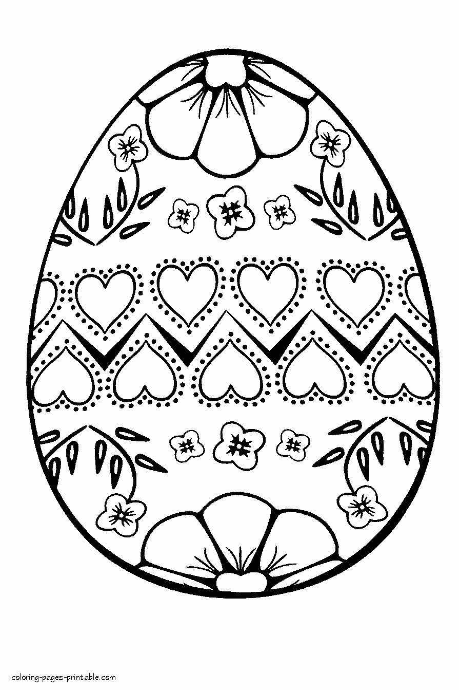 Printable Easter Color Sheets Prntbl concejomunicipaldechinu gov co