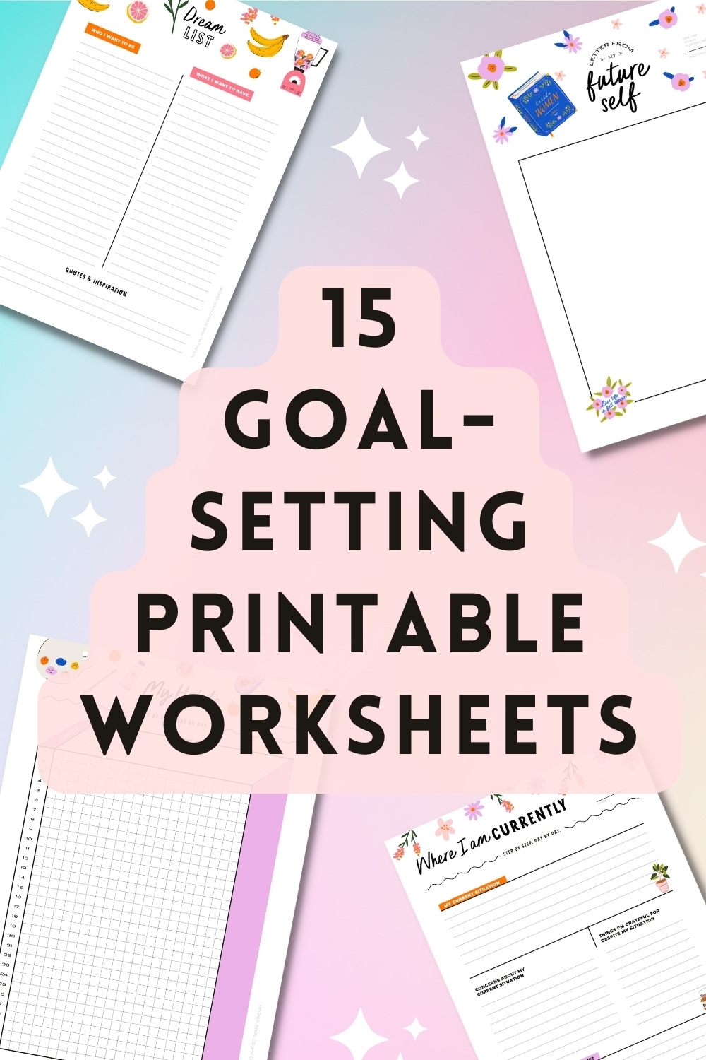 Printable Goal Setting Sheets Printable Free Templates