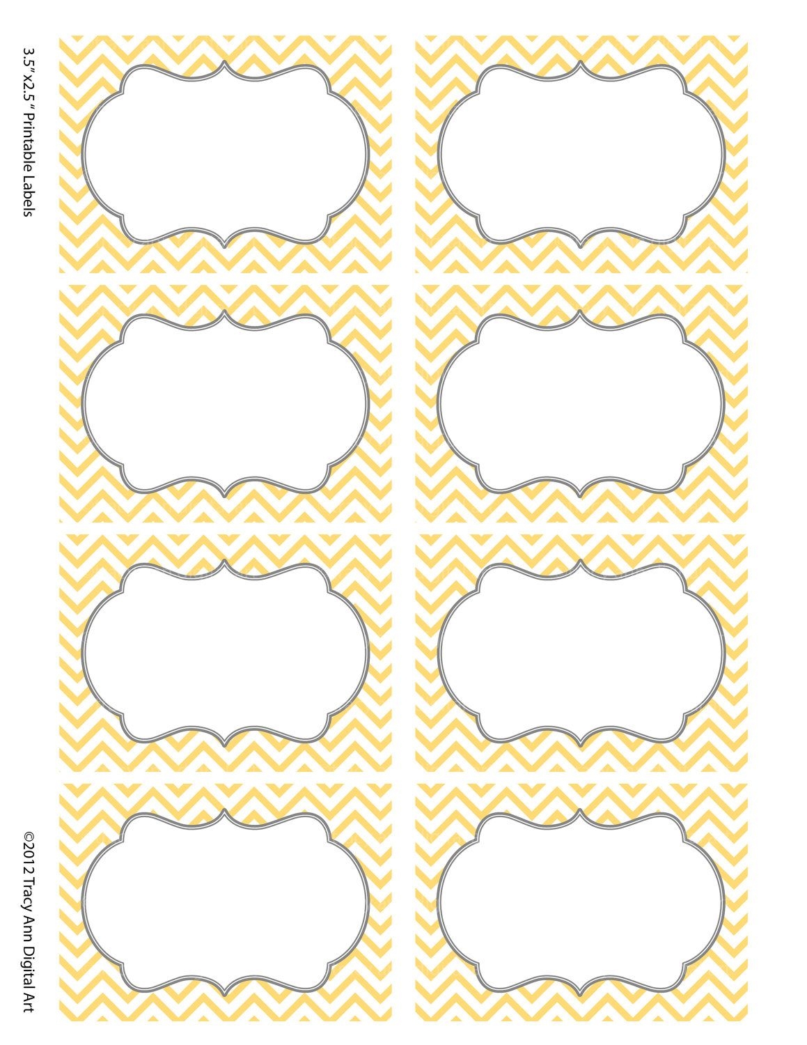 Printable Label Sheets