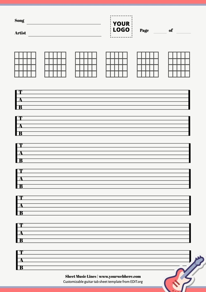 Printable Music Sheets