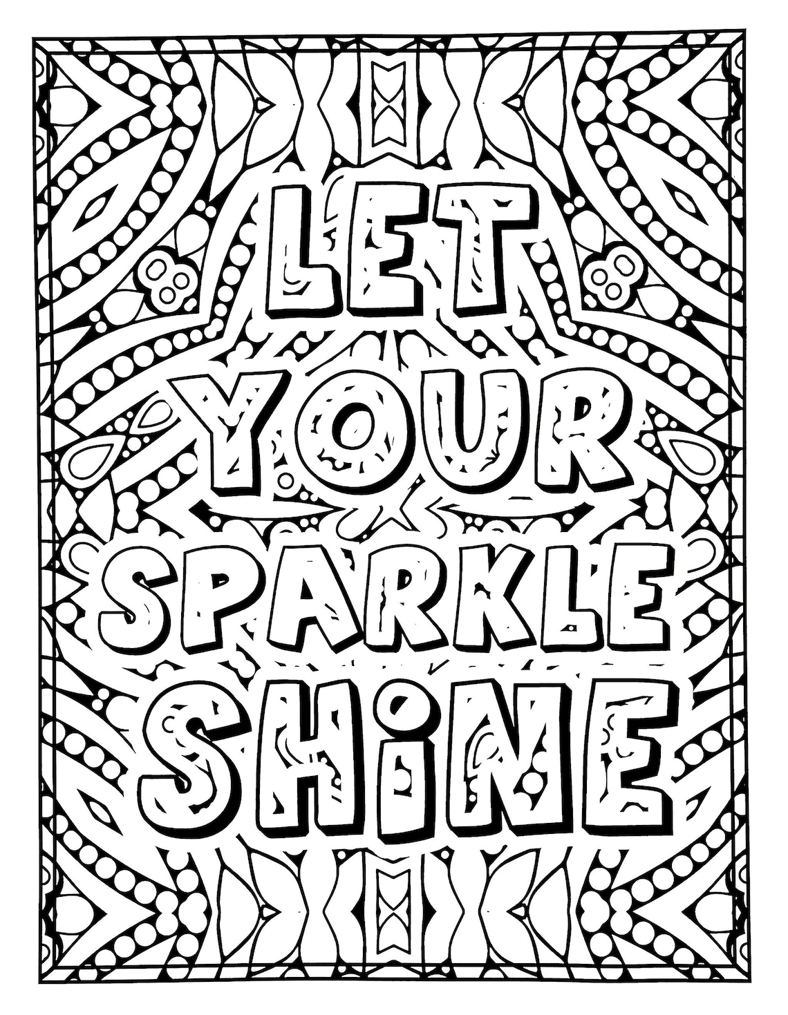 Printable Positive Affirmations To Color