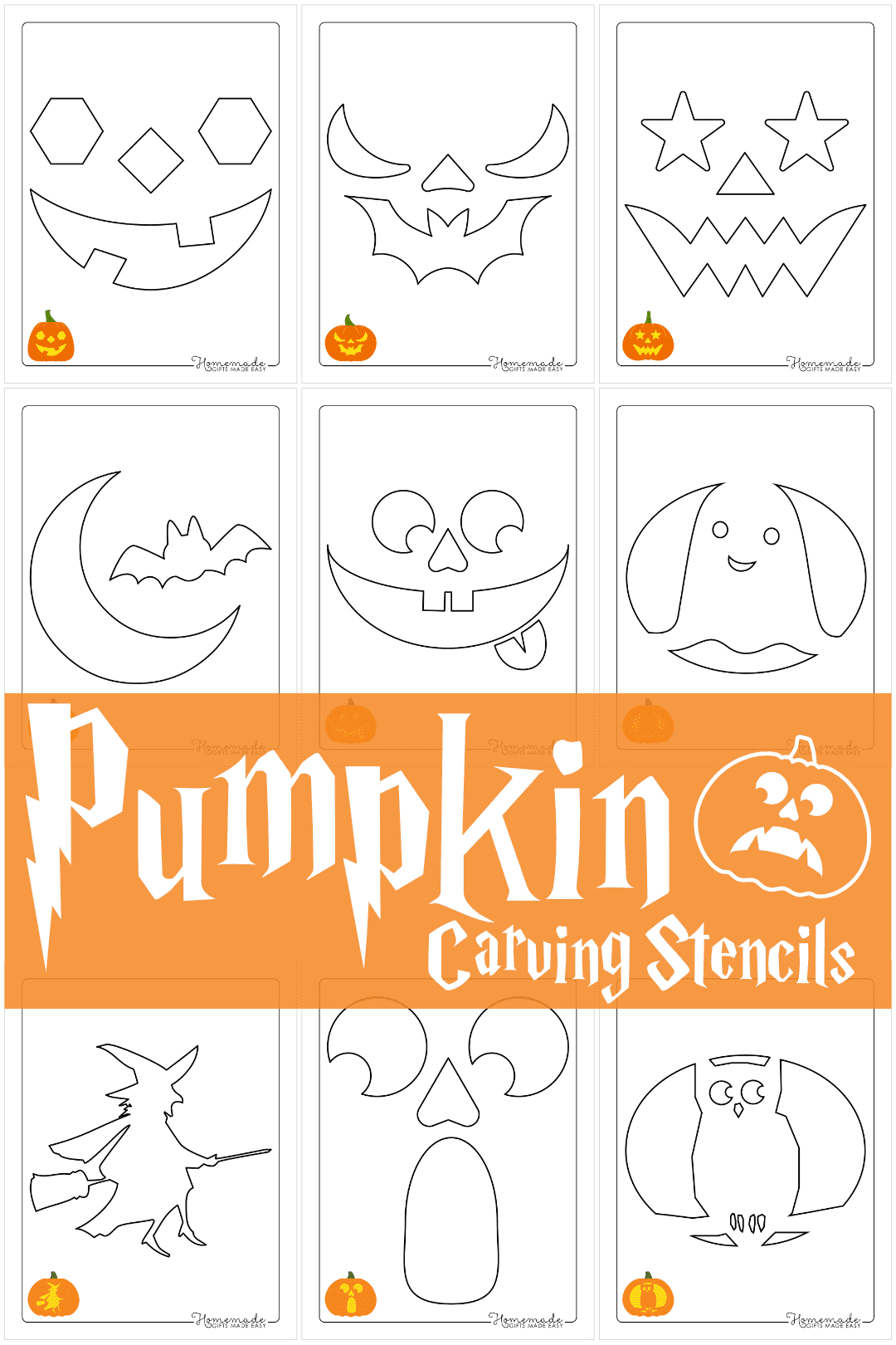 Printable Pumpkin Carving Stencils 2025 Nyssa Arabelle