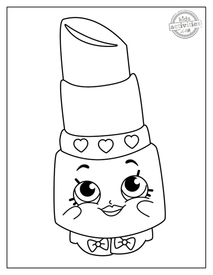 Printable Shopkins Printable Coloring Pages For Kids Sepaha News