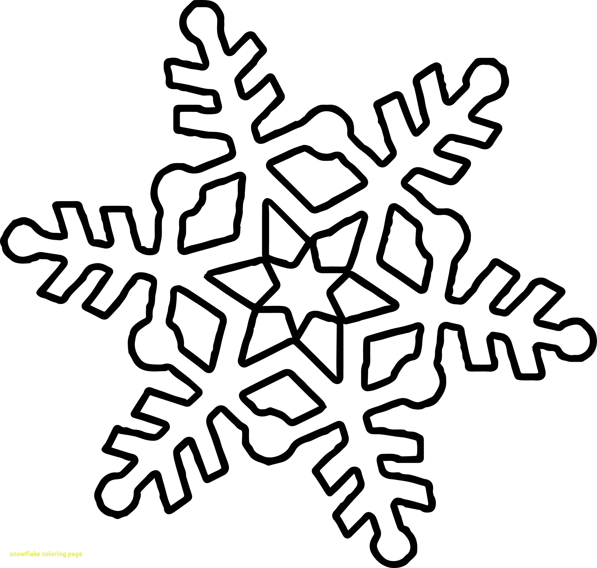 Printable Snowflake Coloring Pages At GetDrawings Free Download