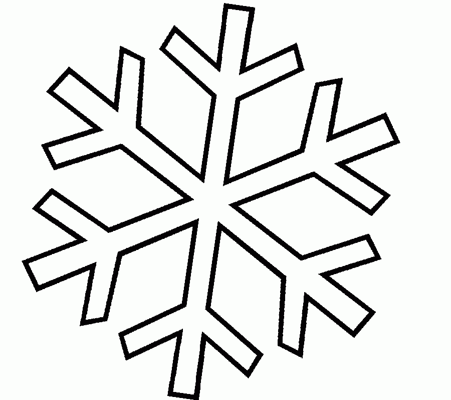 Printable Snowflake Coloring Pages Coloring Home
