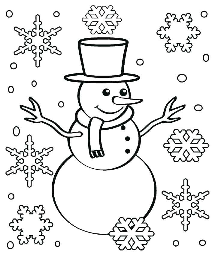 Printable Snowflake Coloring Sheets