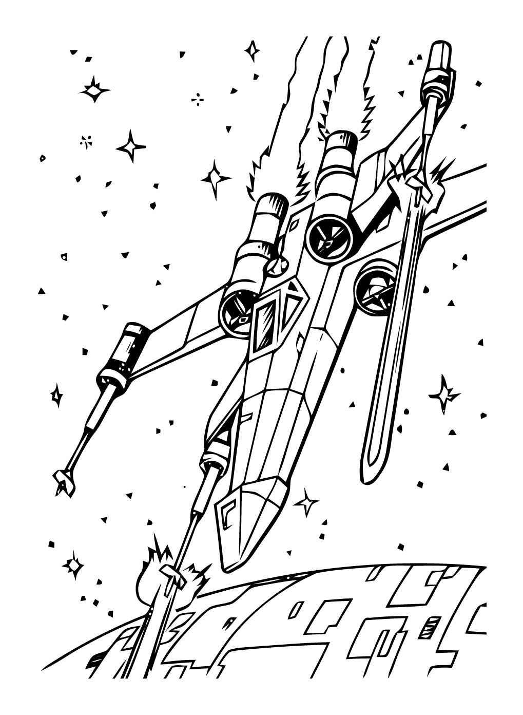 Printable Star Wars Coloring Sheets