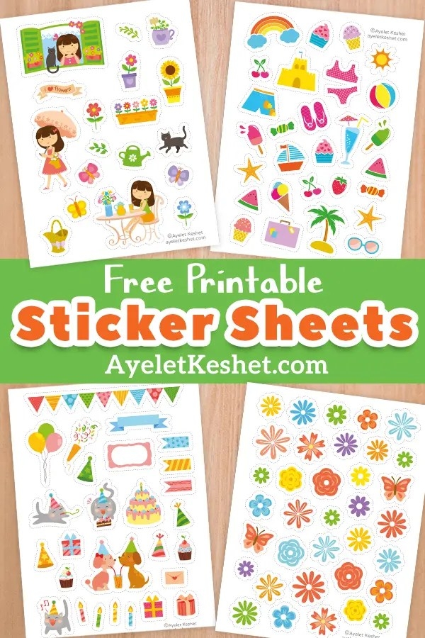Printable Sticker Sheet