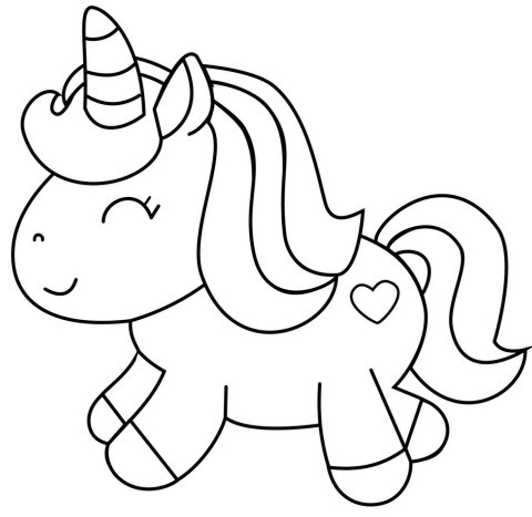 Printable Unicorn Coloring Sheets