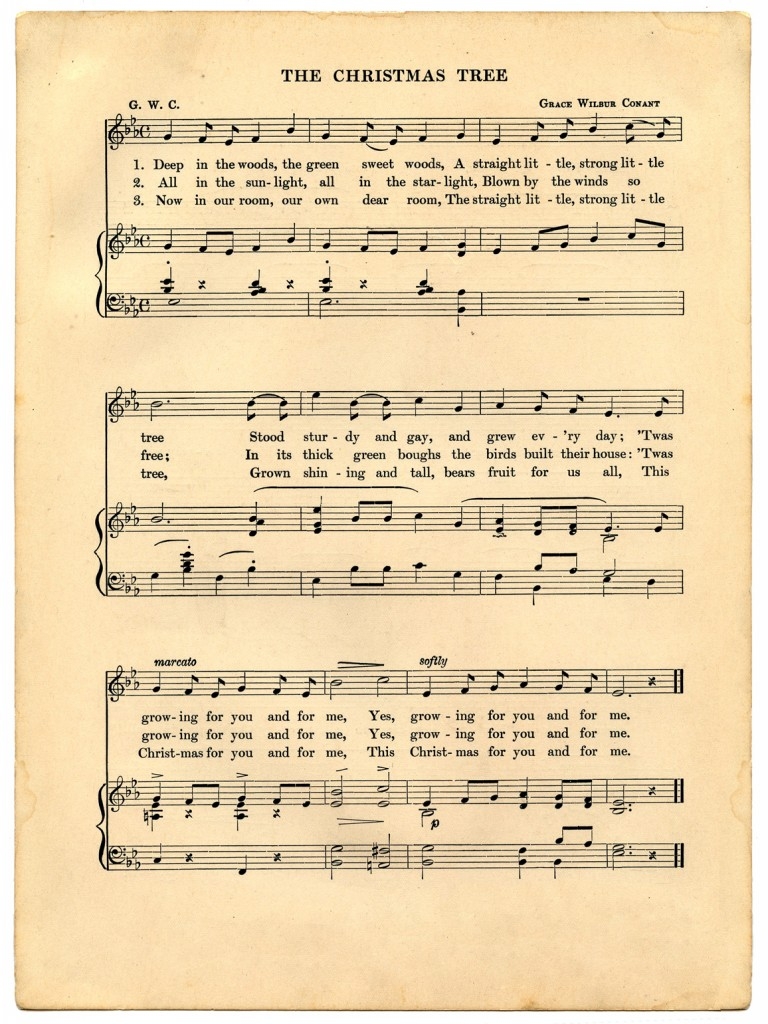 Printable Vintage Music Sheets Printable Vintage Music Sheets