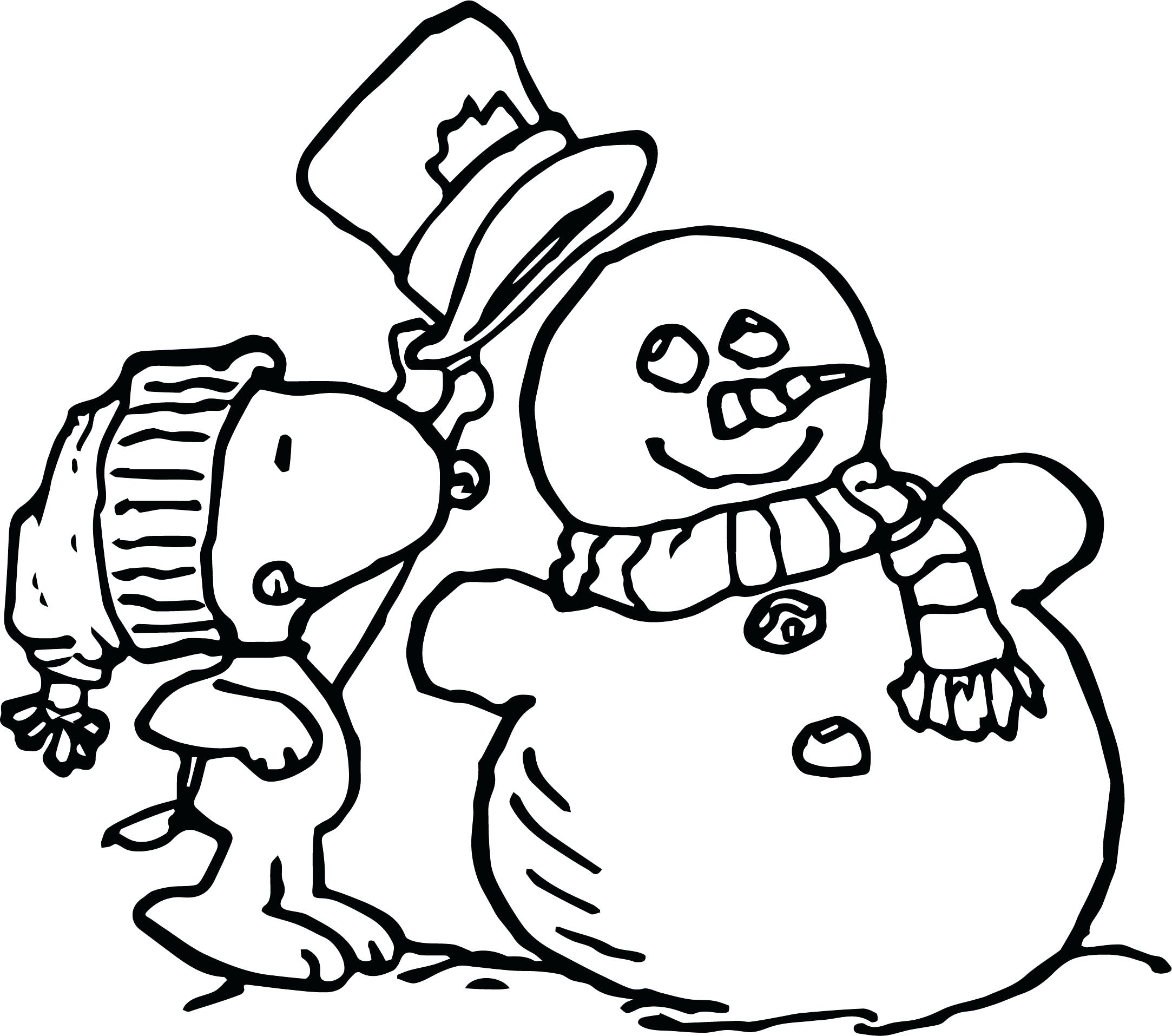 Printable Winter Coloring Sheets